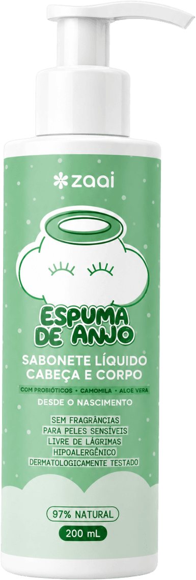 Espuma de Anjo, frasco 200ml